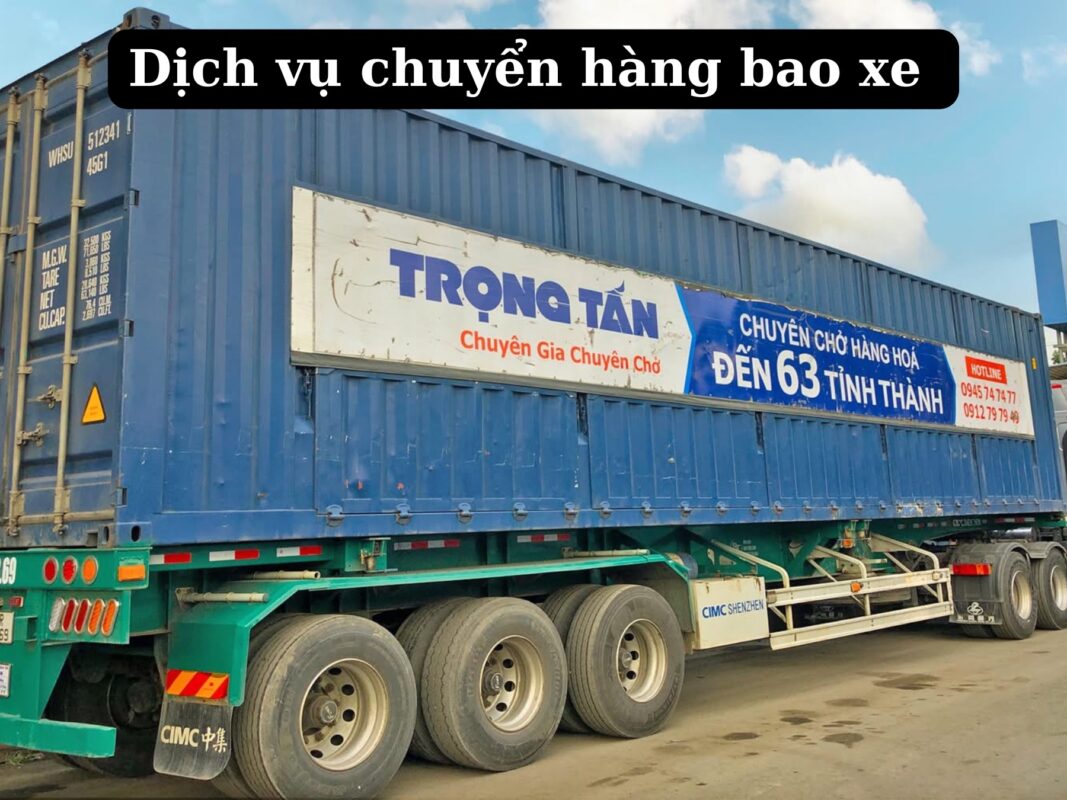Dịch vụ chuyển hàng bao xe từ Sài Gòn đi Thái Nguyên