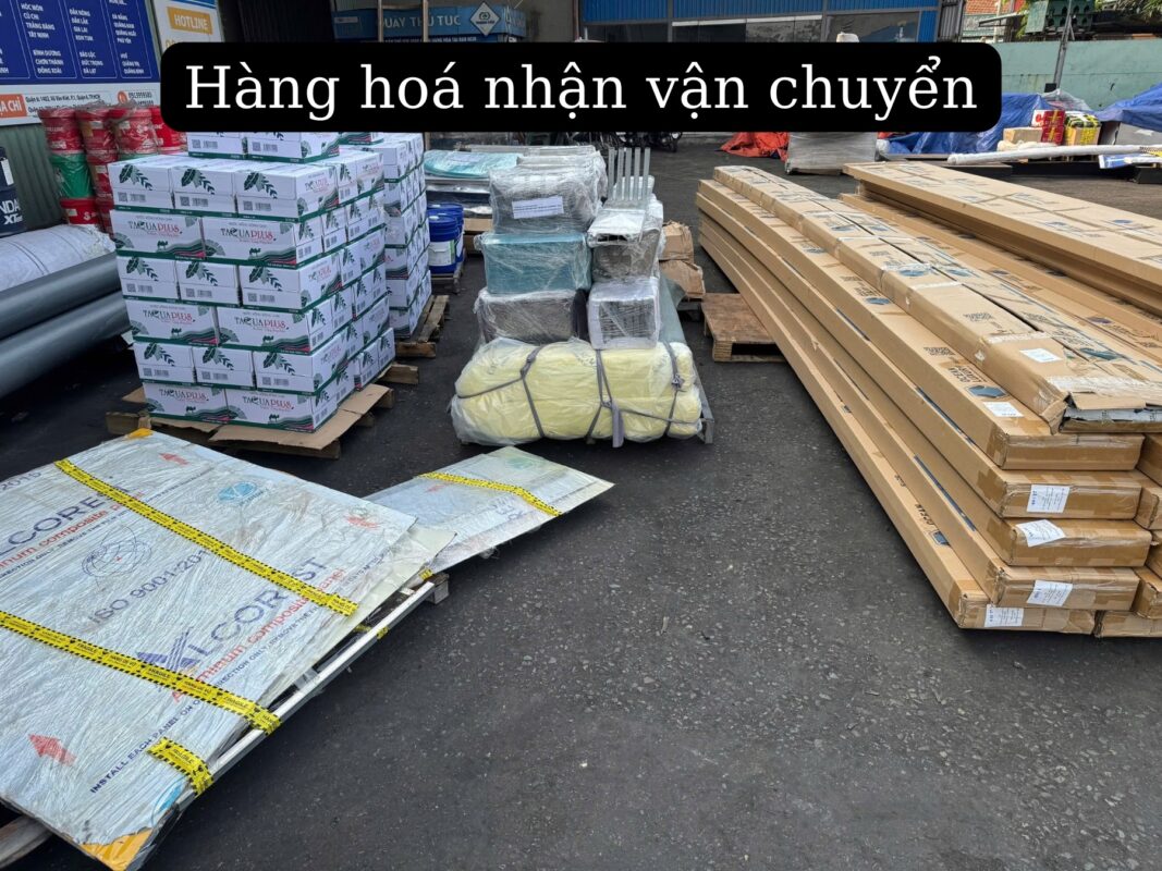 Hàng hoá nhận vận chuyển từ sài gòn đi thái nguyên