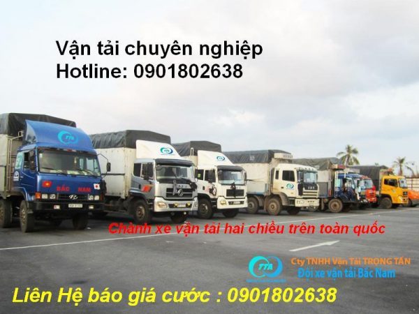 Chuyên chở hàng nguyên xe từ Ninh Giang