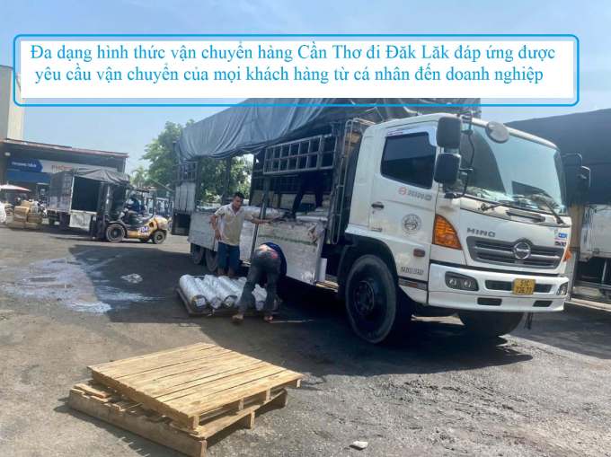 Vận chuyển hàng Cần Thơ đi Đăk Lăk