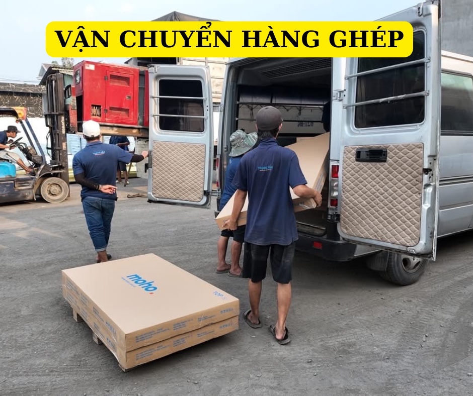 Vận chuyển hàng ghép từ tphcm đi quảng bình