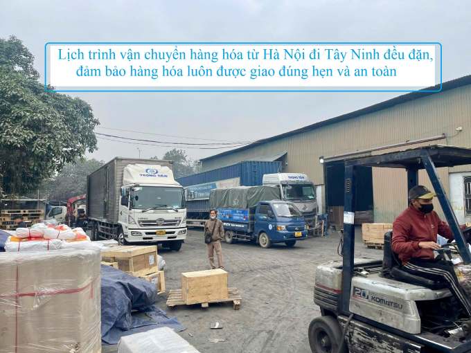 Vận chuyển hàng từ Hà Nội đi Tây Ninh