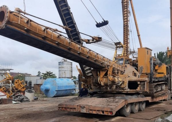 Vận chuyển cọc khoan nhồi