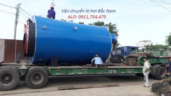 vận chuyển nồi hơi lò hơi