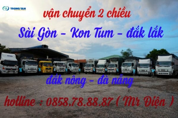 Chuyển Hàng Sài Gòn-Kon Tum-Đắk Lắk