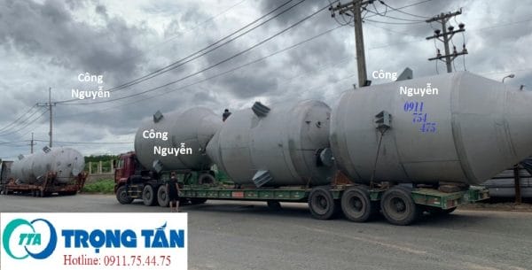 Vận chuyển bồn quá khổ Bắc Nam