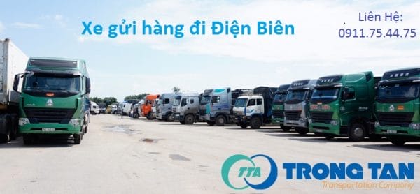 Xe gửi hàng đi Điện Biên