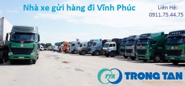 Xe gửi hàng đi Vĩnh Phúc