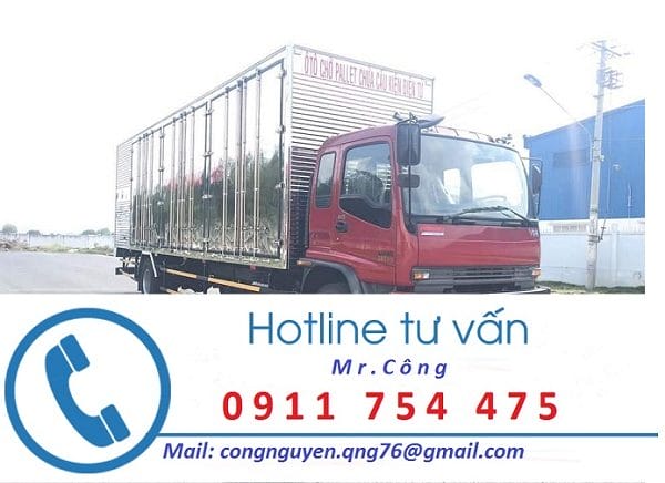 Xe tải thùng kín vận chuyển hàng lẻ hàng ghép