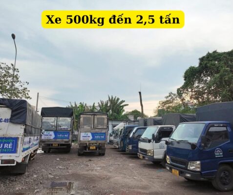 Xe 500kg - 2,5 tấn từ hà nội đi đồng nai