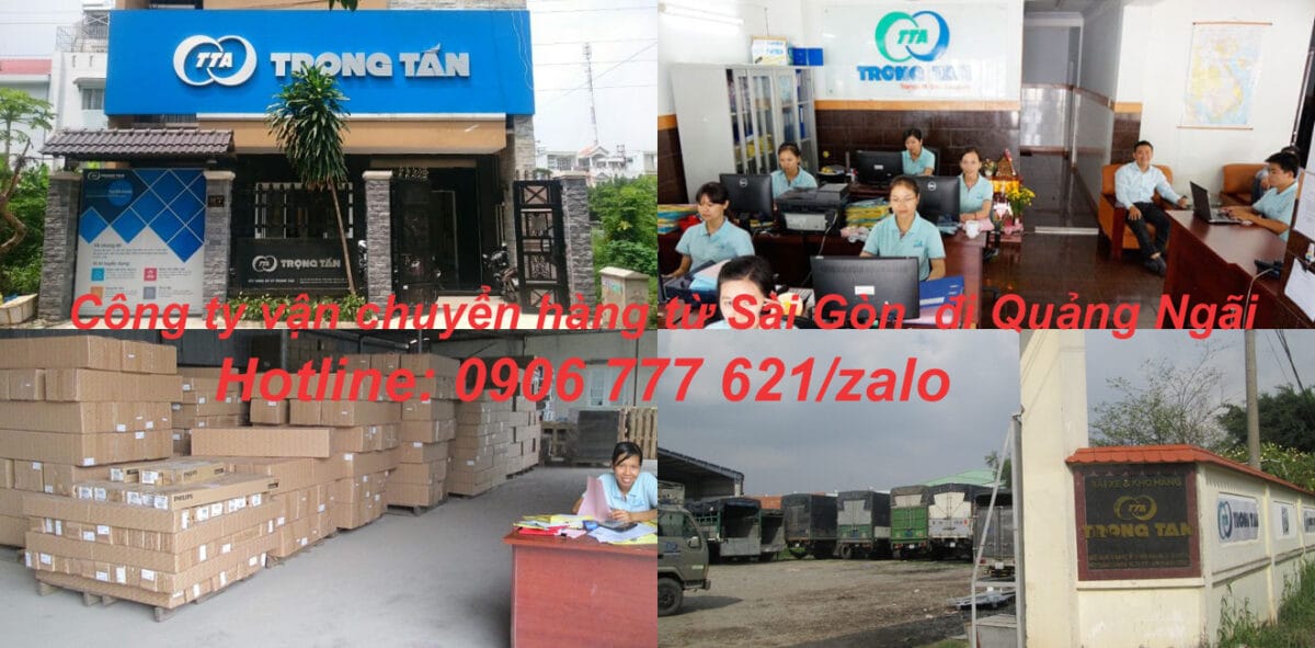 Công ty vận chuyển hàng từ Sài Gòn đi Quảng Ngãi