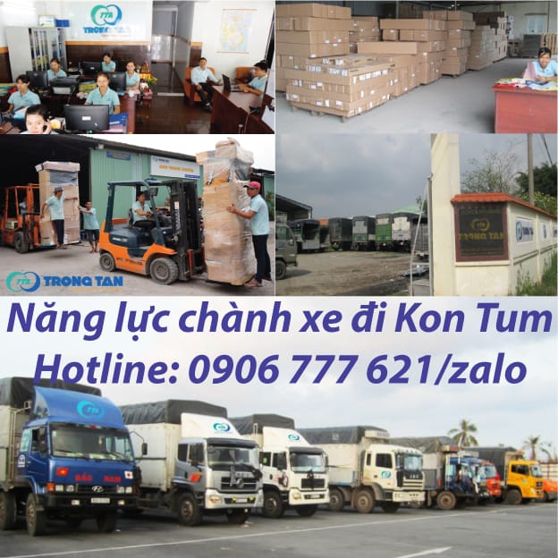 Năng Lực chành xe đi Kon Tum