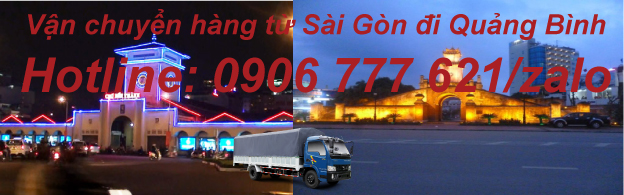 Vận chuyển hàng từ Sài Gòn đi Quảng Bình