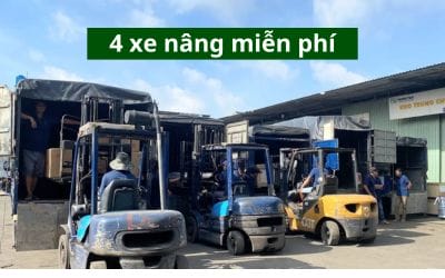 4 xe nâng miễn phí