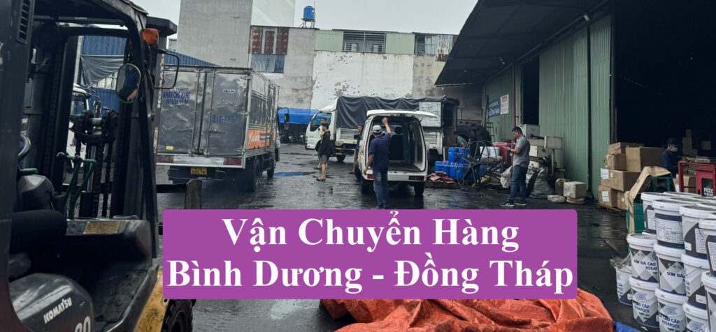 Vận chuyển hàng Bình Dương đi Đồng Tháp