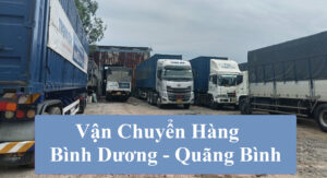 Vận Chuyển Hàng Bình Dương Đi Quảng Bình