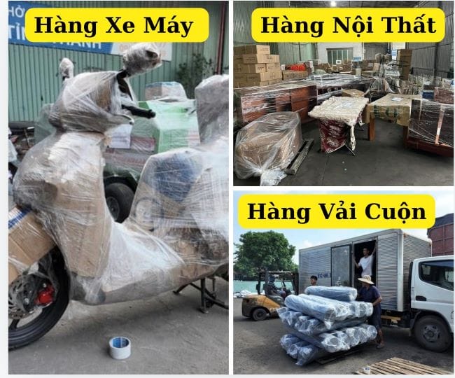 Các Loại Hàng Chuyển từ sài gòn đi bình định