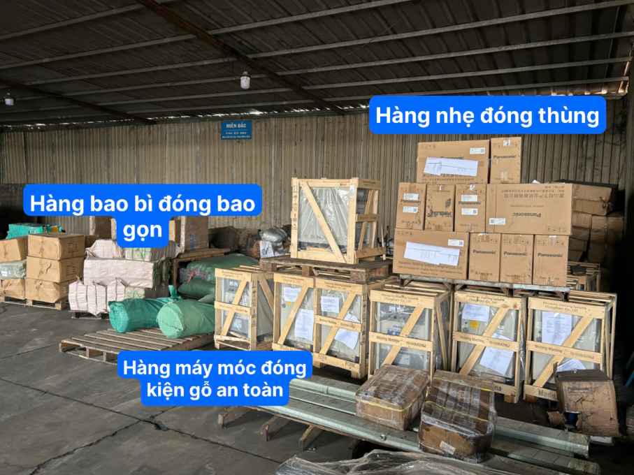 Hàng hóa vận chuyển Sài Gòn Vĩnh Phúc