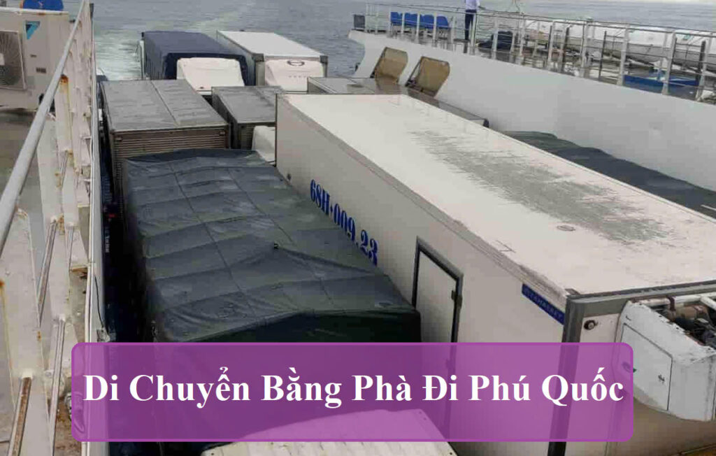 Chành xe chuyển hàng đi Phú Quốc