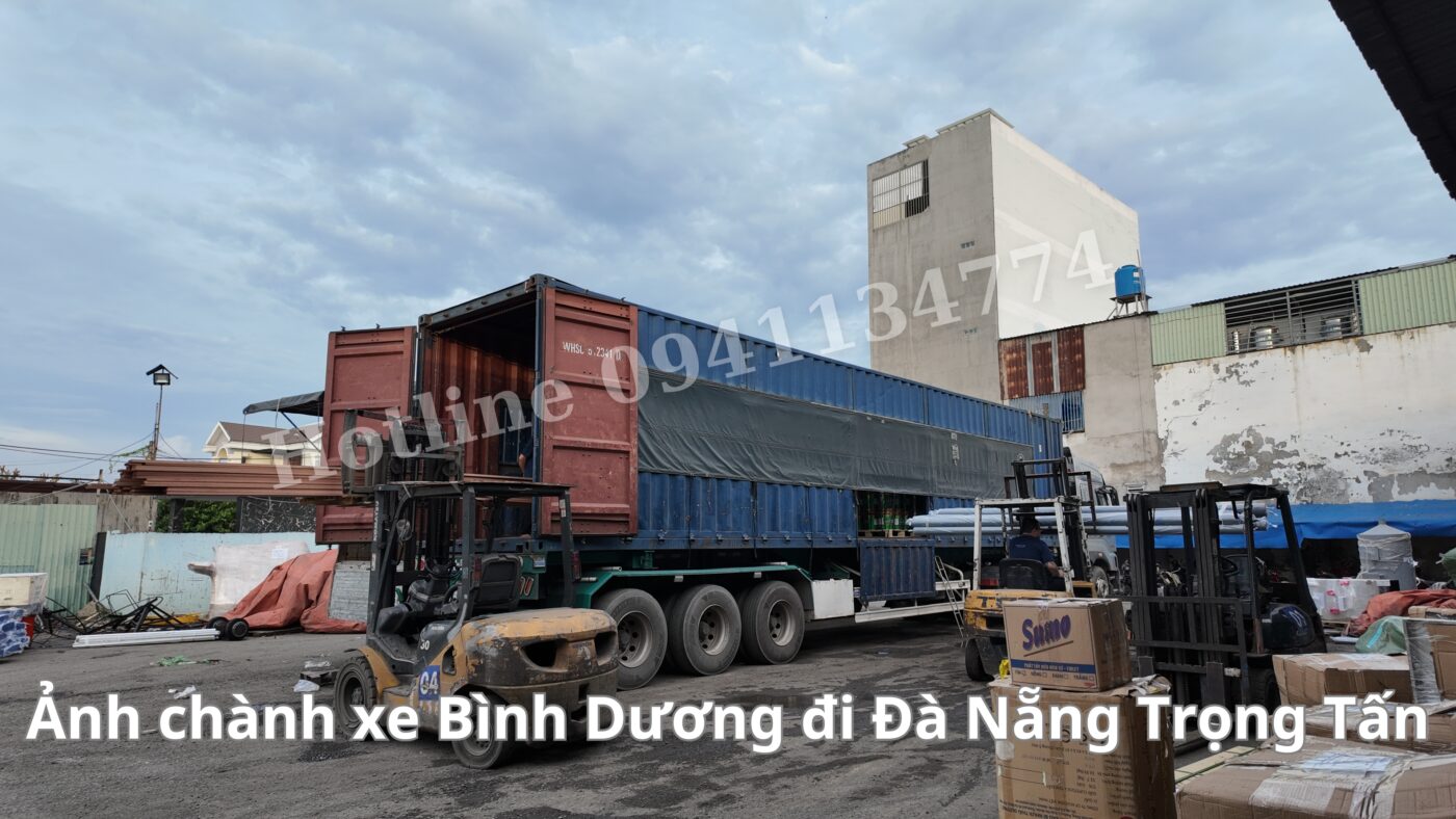 Ảnh chành xe Bình Dương đi Đà Nẵng Trọng Tấn