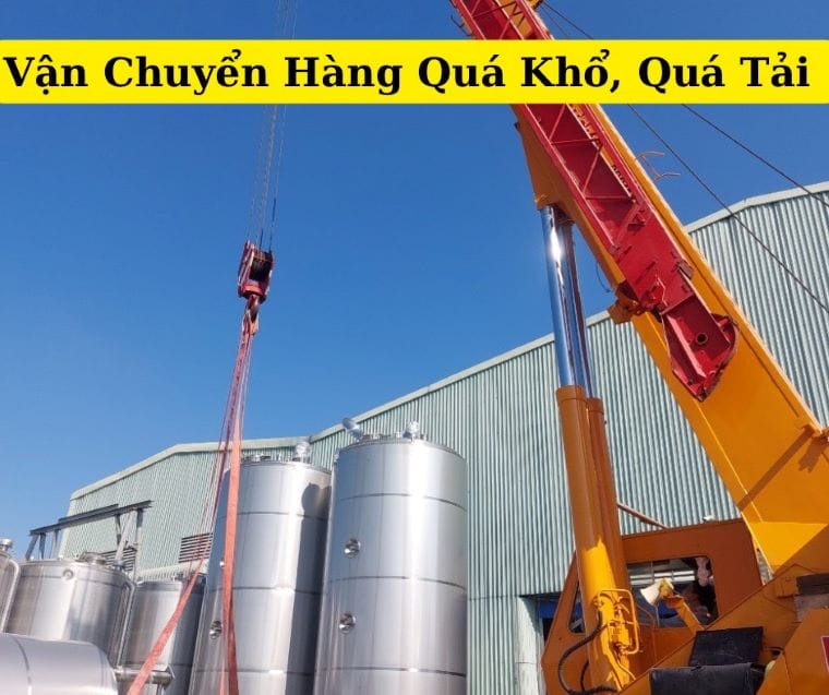 Vận chuyển hàng quá tải quá khổ đi lào cai1