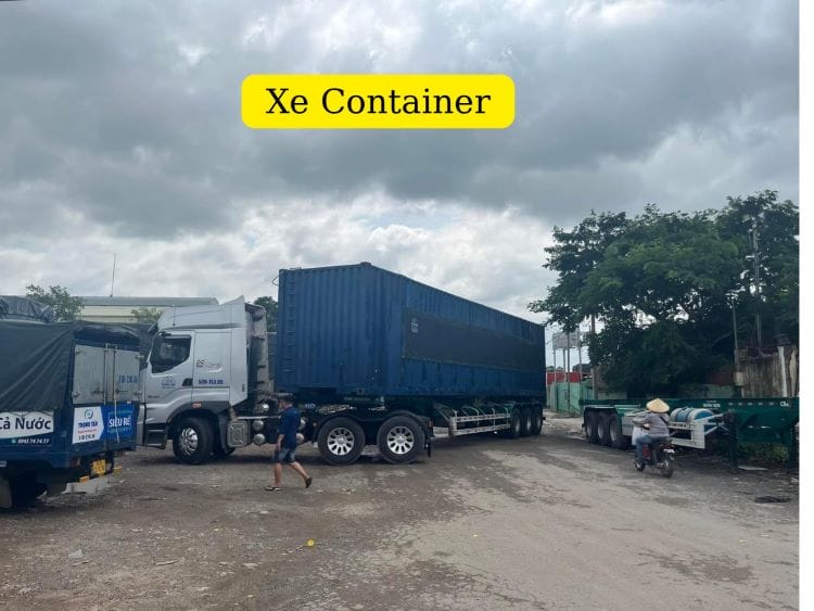 xe container chuyển hàng Bình dương đi Yên Bái