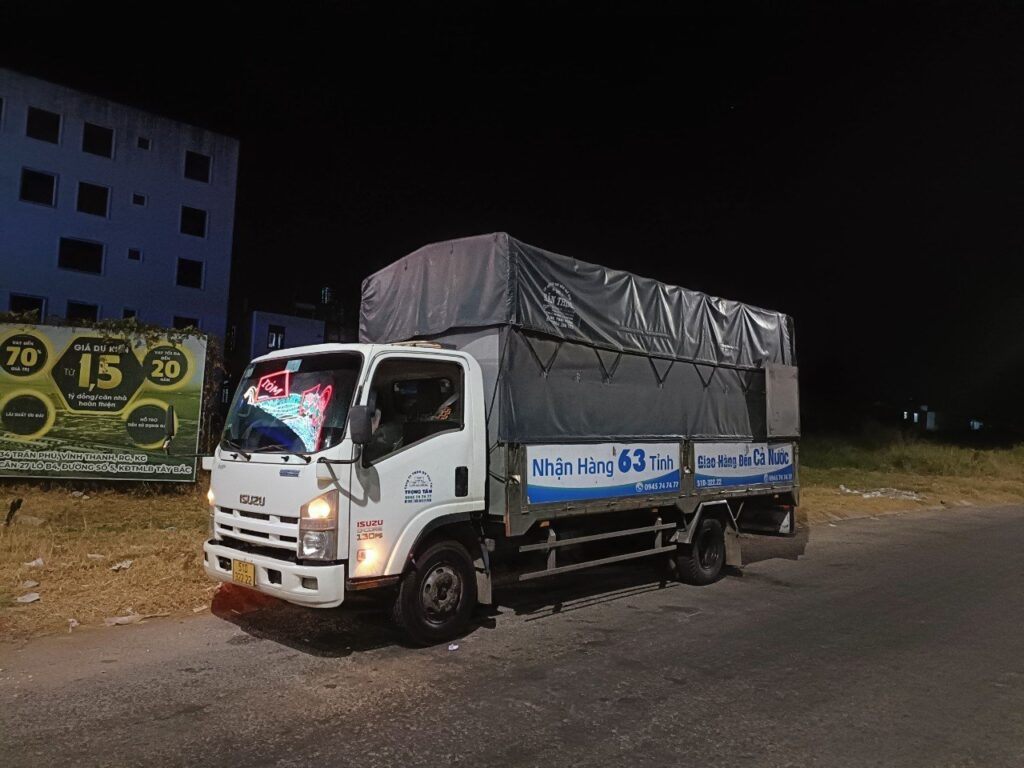 Chành xe chuyển hàng từ Bình Dương đi Bình Định