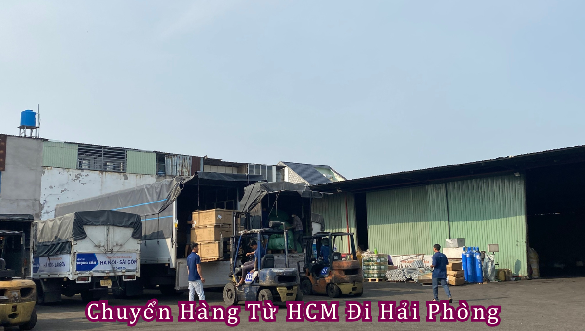 Chuyển hàng từ HCM đi Hải Phòng