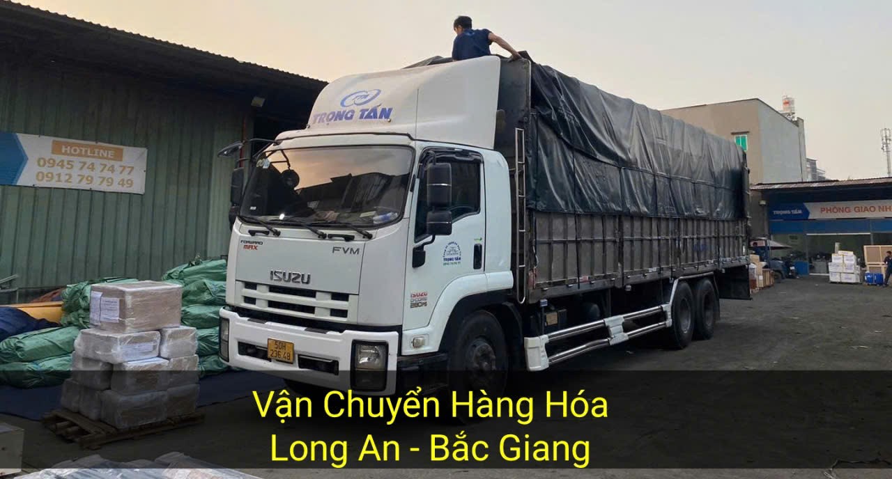 Vận Chuyển Hàng Long An Đến Bắc Giang