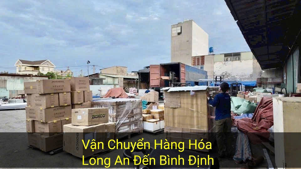 Vận chuyển hàng Long An đến Bình Định