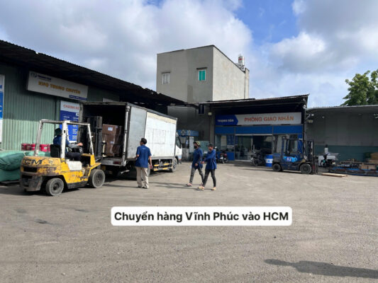 Chuyển hàng Vĩnh Phúc vào HCM