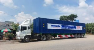 Xe chuyển hàng từ Bình Dương đi Bình Định