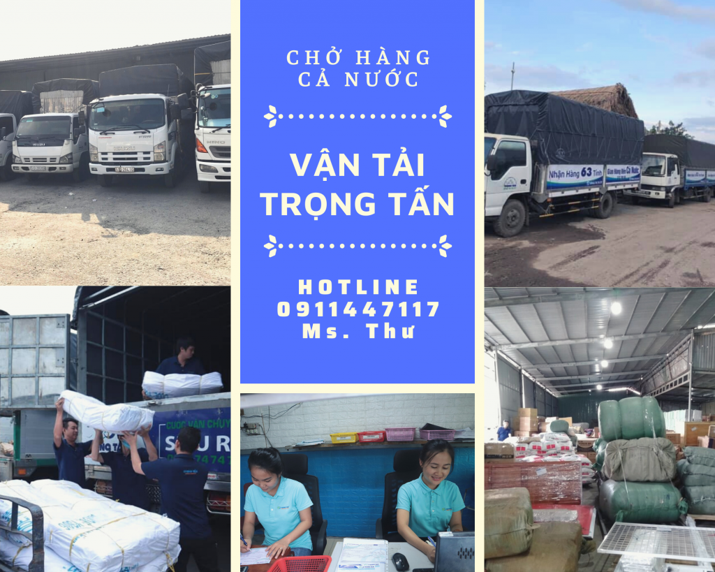 Chành xe chở hàng Trọng Tấn