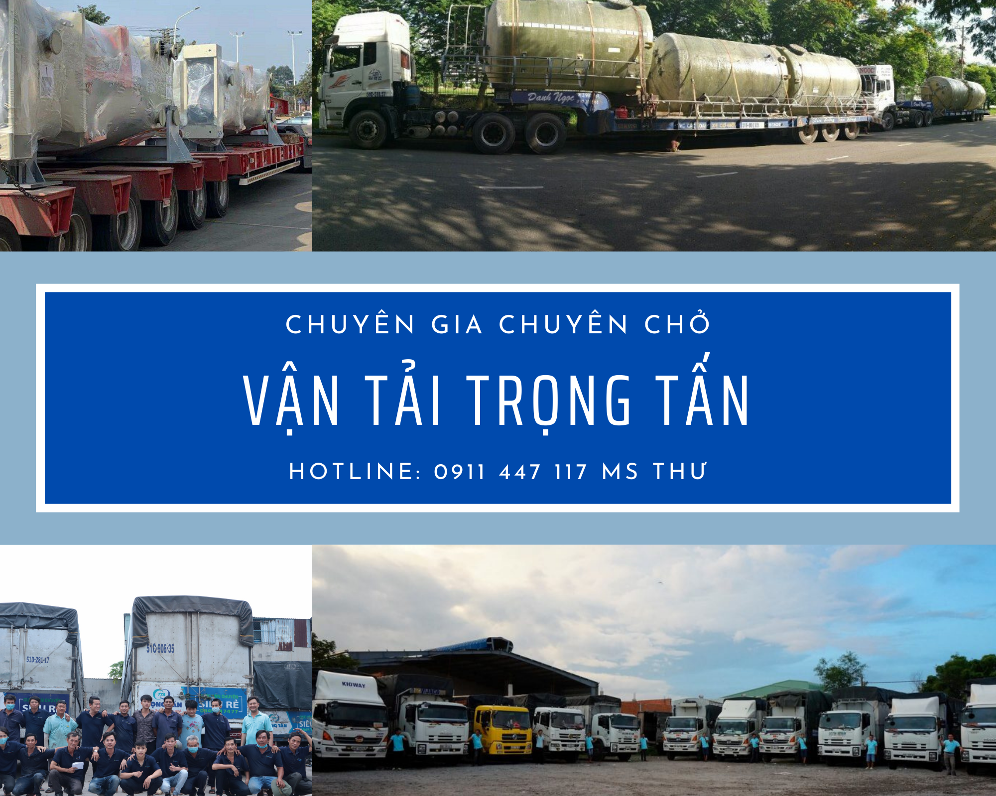 Vận tải hàng siêu trọng từ Hà Nội đi Long An