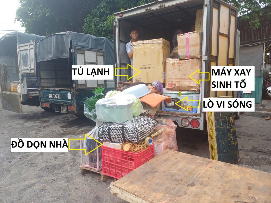 Hàng hóa thường gửi từ Hà Nội đi Lâm Đồng
