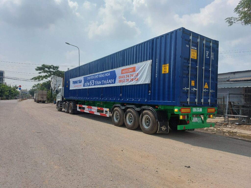 Vận chuyển container từ Đà nẵng đi hưng yên