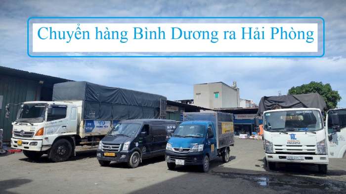 Chuyển hàng Bình Dương ra Hải Phòng