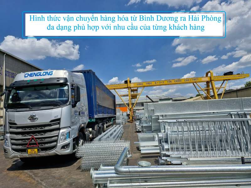 Chuyển hàng Bình Dương ra Hải Phòng