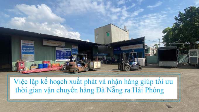 Chuyển hàng Đà Nẵng ra Hải Phòng