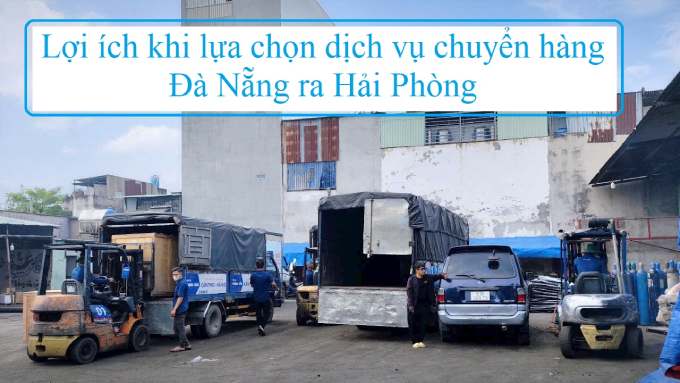 Chuyển hàng Đà Nẵng ra Hải Phòng