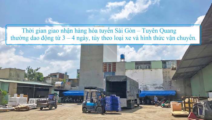 Chuyển hàng Sài Gòn Tuyên Quang