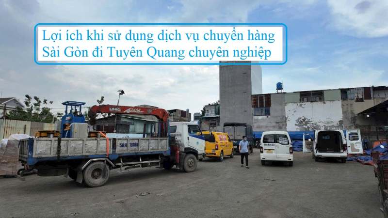 Chuyển hàng Sài Gòn Tuyên Quang