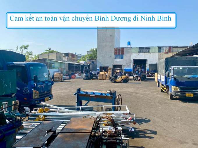 Xe tải chở hàng Bình Dương đi Ninh Bình