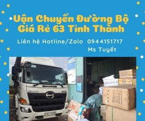 Vận chuyển hàng đi miền Bắc