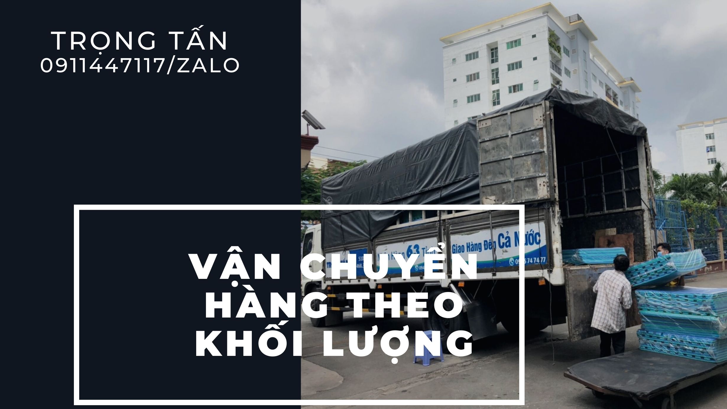 vận chuyển hàng theo khối lượng