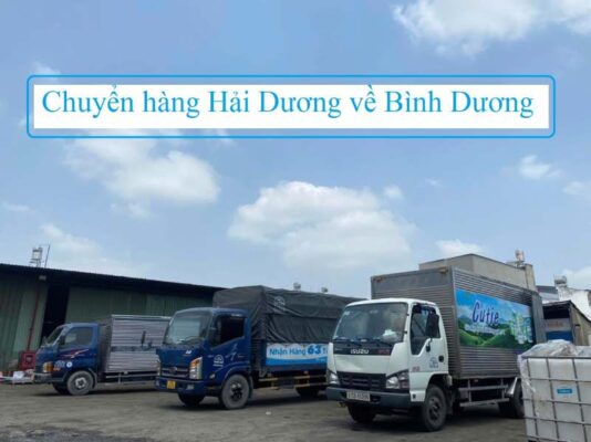 Chuyển hàng Hải Dương về Bình Dương