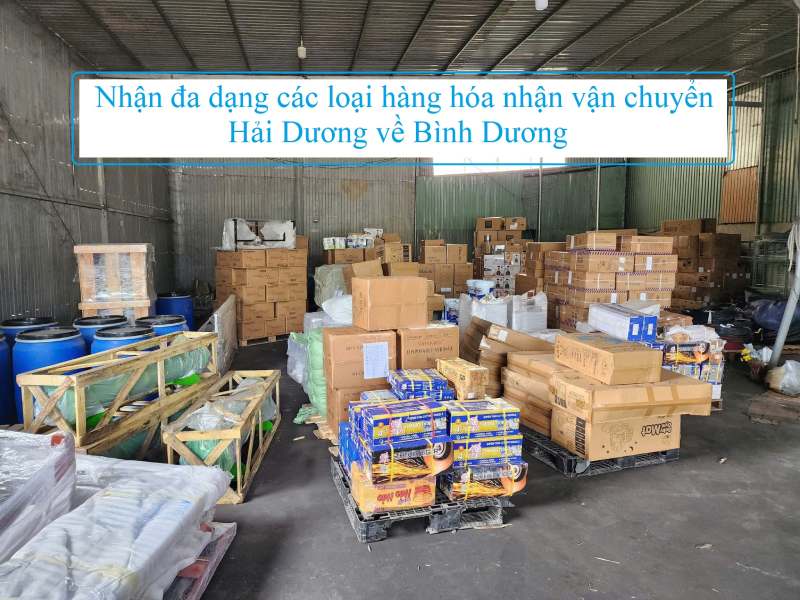 Chuyển hàng Hải Dương về Bình Dương