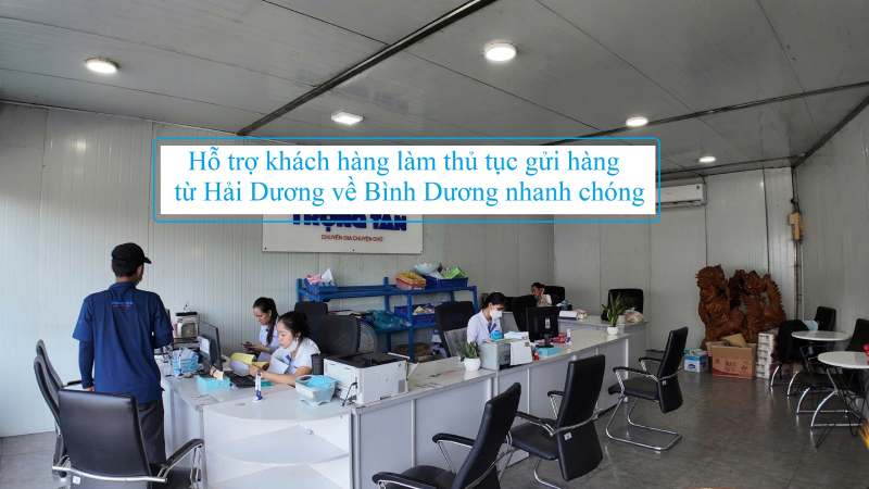 Chuyển hàng Hải Dương về Bình Dương