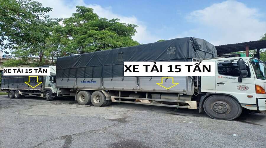 xe tải 15 tấn