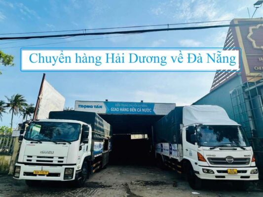 chuyển hàng từ Hải Dương về Đà Nẵng